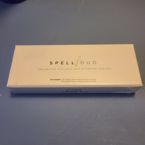 LASH SPELL SPELL DUO ENHANCING EYELASH and Eyebrow SERUM-NEW-Sealed-MSRP$98